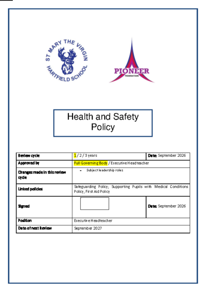 Health & Safety Policy