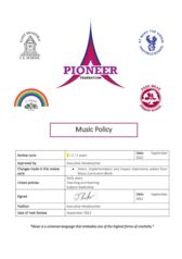 thumbnail of Music Policy 2022-23