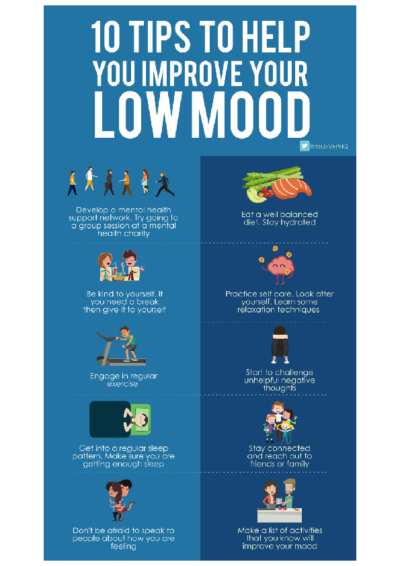 10 Tips to Help You Improve Your Low Mood