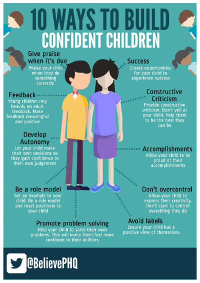 10 Ways to Build Confident Children