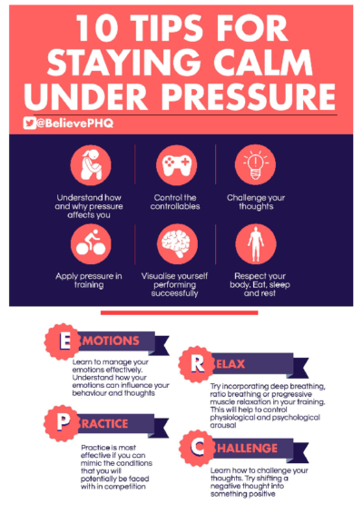 10 tips for staying calm under pressure