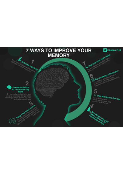 7 Ways to Improve Your Memory