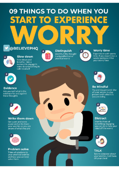 9 Things to Do When You Start to Experience Worry