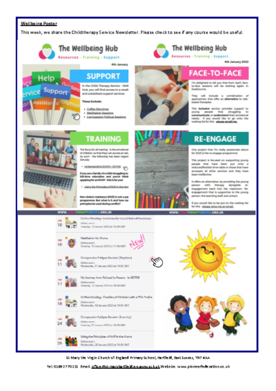 Childtherapy Service Newsletter