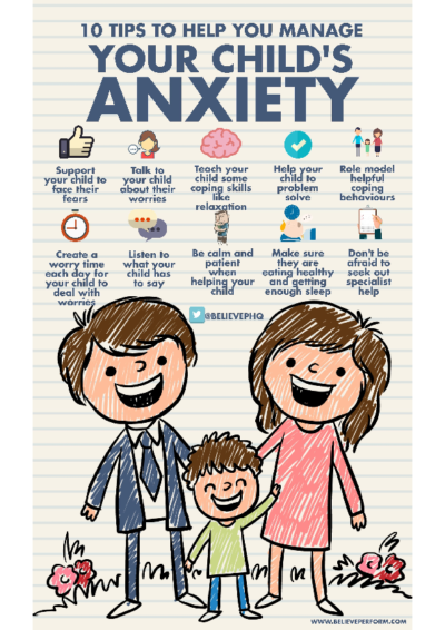 10 Tips to Help You Manage Your Child’s Anxiety