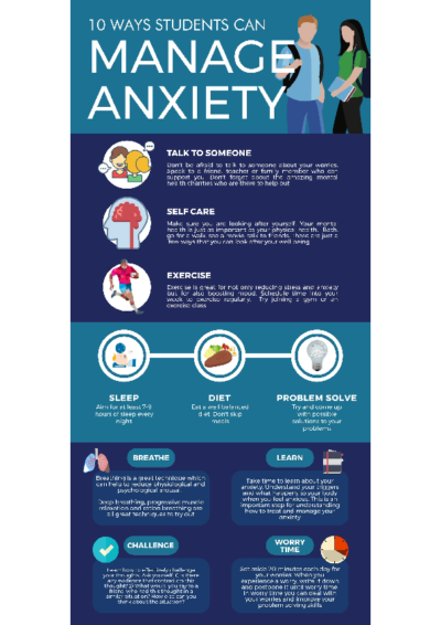 10 Ways Students Can Manage Anxiety