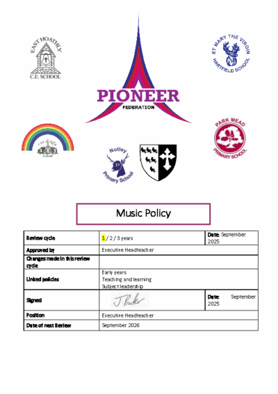 Music Policy
